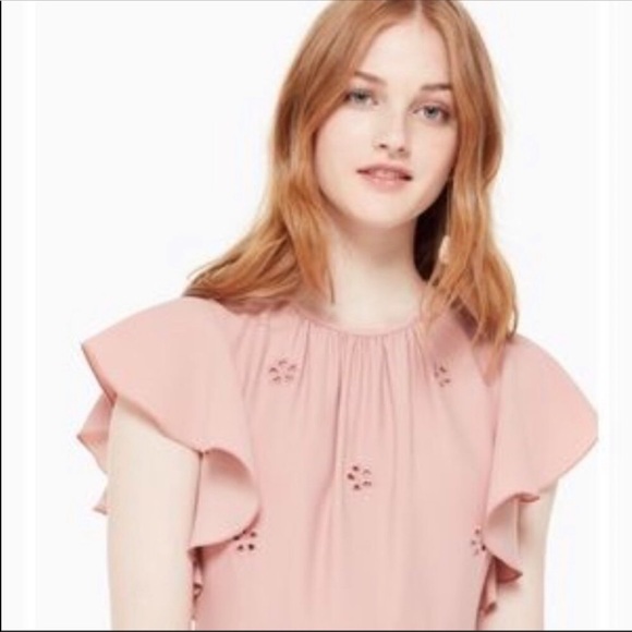 Kate Spade Cutout Crepe Dress Sz 00 - Picture 3 of 7